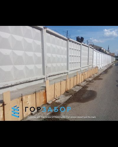 Бетонный фундамент ФО-2 для забора