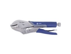 Зажим с фиксатором 250 мм, с прямыми губками МАСТАК 036-10250H