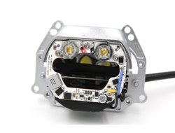 Билед модули Aozoom B-13 2024 (прямоугольные) 3.0 дюйма, 3 чипа, тройная линза, 2 кулера охлаждения, 5500K, 12V, 47W/79W, крепление 3R (комплект, 2шт)