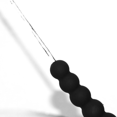 Насадка для анального душа, бусины, софт-силикон, 1 струя, 13.5×3.5 см