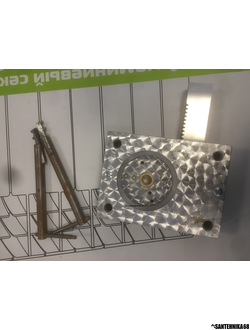 Гаражный замок из текстолита, тот самый который не замерзает