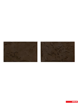 Тычок "НЕМЕЦКИЙ", бетон, цв.Темно-коричневый, уп.1м2 (21,5кг)(36уп)