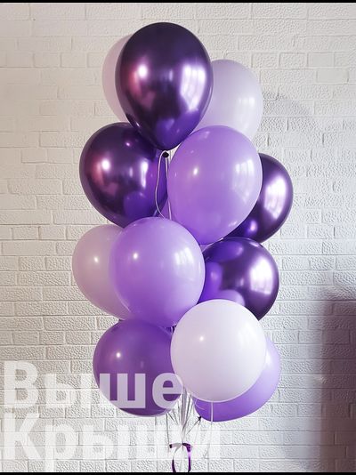 Лиловый пастель 30см