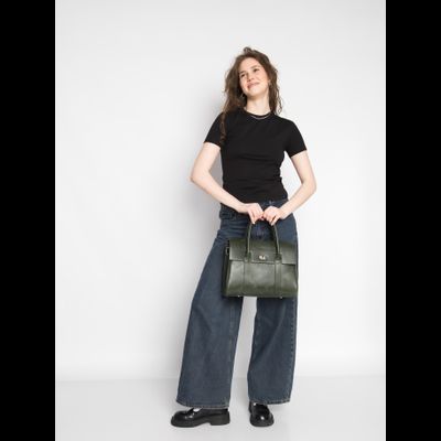 Деловая сумка Valenza Premium green (арт. 5076-11)