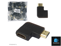 Переходник H64 HDMI M/F (90°)