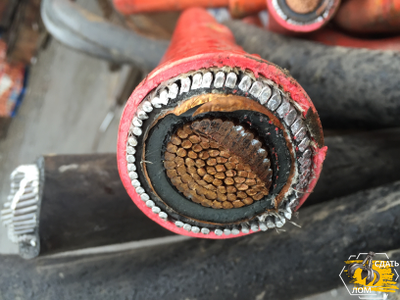 Лом медного кабеля