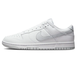 Кроссовки Nike Dunk Retro White Pure Platinum белые DV0831-101