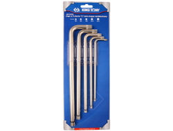 Набор Г-образных Spline, M5-M12, длинные, 5 предметов KING TONY 20515PR01