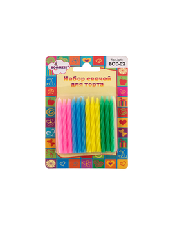 BOOMZEE Набор свечей 24 шт. для торта