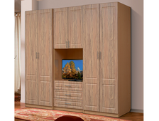 Шкаф для одежды 6-створчатый ТВ