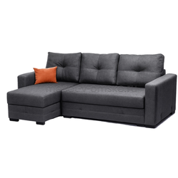 ДВ033 Диван Торонто с оттоманкой (тик-так). Размер: 2350*1550/1070*1000. Спальная зона: 1460*2040