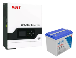 Комплект ИБП на основе инвертора Must EP18-3024 PRO и аккумулятора литиевого Vektor LFP 25,6-50 (1 шт.)