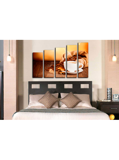 Модульная картина "Отборный кофе"