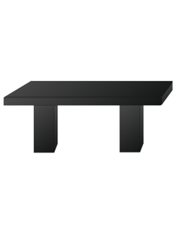 Лавочка с фасками