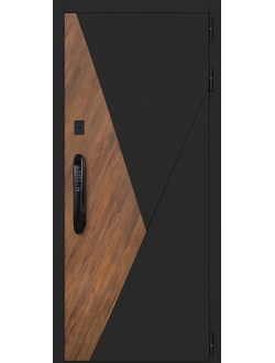 Стальная дверь   Plata (биометрический замок  Smart lock DZ 888)