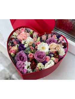 цветы в коробке