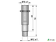 Индуктивный взрывозащищенный датчик SNI 05D-4-D-P12 резьба М18х1
