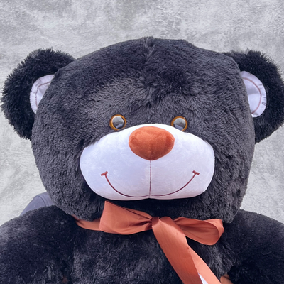 Большой плюшевый медведь 160 см черный Феликс