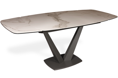 VITO антрацит/ керамика мрамор 140(+35+35)x88