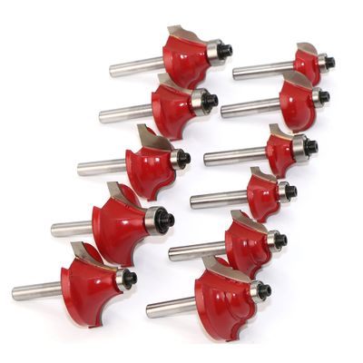 Набор из 35 фрез в кейсе (хв. 8 мм)