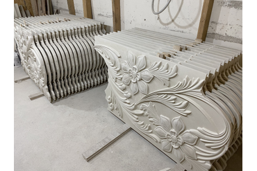 Готовые изделия в сушке.