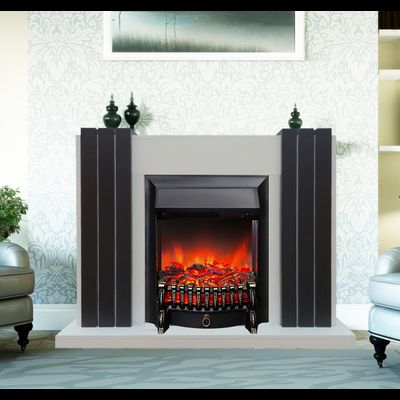 Электрокамин Монако WT с очагом Fobos