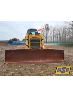 Стекло лобовое на Shantui sd16