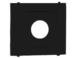 Накладка датчика движения, черный матовый Apolo 5000 - Efapel 50401 TPM