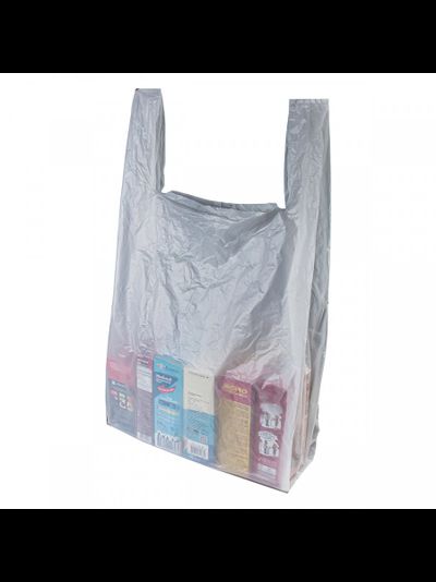 Пакет-майка 42(+18)*75см (100 шт.), 20мкм