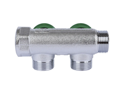 Коллектор регулирующий STOUT 3/4", 2 отвода 3/4"ЕК (Арт. SMB-6850-343402)