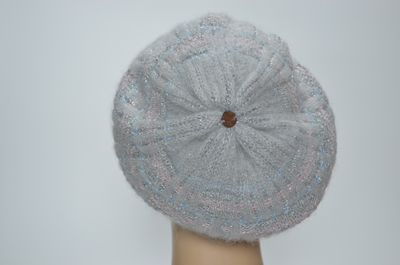 Вицио берет Италия 1305 серый женский