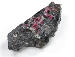 Эгирин черный, Эвдиалит, Кольский п-ов, Хибины (64*26*20 мм, 55 г) №26264