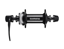 Втулка передн. Shimano MT200, 32H, C.Lock, эксц., черная, EHBMT200B