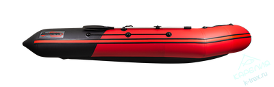 Лодка ПВХ Мастер Лодок Таймень NX4000НДНД Pro Красный / Черный