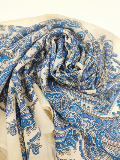 Павловопосадский платок Журчание реки 2038-1