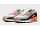 Nike Air Max 90 Orange (Белые) сбоку