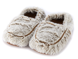 Тапочки-грелки для ног MARSHMALLOW (бежевые)