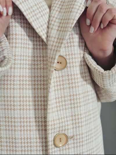 Пальто 659-0224 бежевый