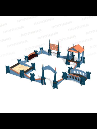 Игровой комплекс с песочницей Romana 115.75.00
