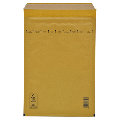 Пакет с воздушной подушкой C/13 коричневый (170х225мм+50мм клапан)