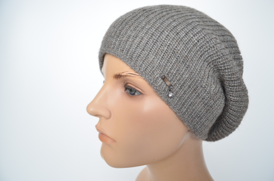 Итальянский берет орехового цвета