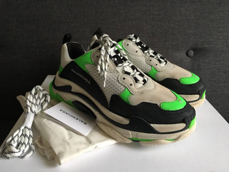 Balenciaga Triple-S Зеленые в Сургуте