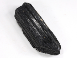 Турмалин чёрный (шерл), кристалл необработанный, Бразилия (81*30*24 мм, 120 г) №37621