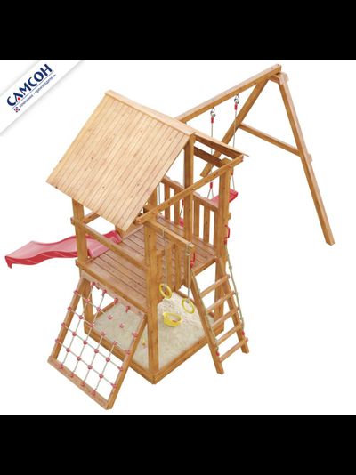 Детская площадка Сибирика с Сеткой