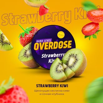 Табак Overdose Strawberry Kiwi Клубника Киви 25 гр