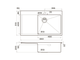 МОЙКА OMOIKIRI AKISAME 86 SIDE LG-R (4997046) СВЕТЛОЕ ЗОЛОТО