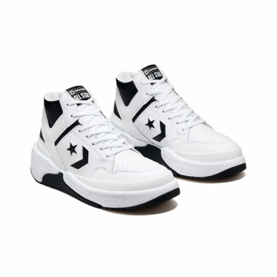 оригинальные женские кеды Converse Weapon Cx черно-белые высокие купить мск 172838C фото