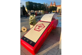 Объемные фигуры для фотозоны. Оформление тематический зон ко Дню работника торговли