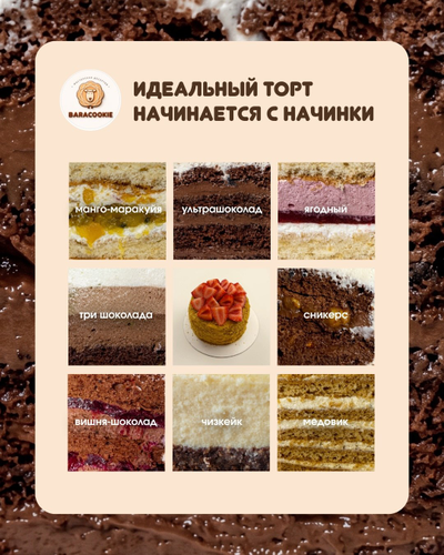Торт Бенто Мама любит вас