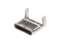 Скрепа бандажная СМ (304)-15 (100шт) из нержавеющей стали AISI 304